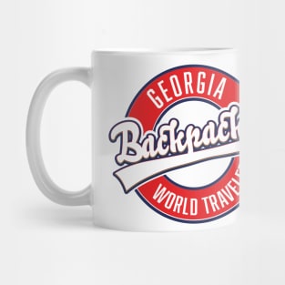 Georgia backpacker world traveler Mug